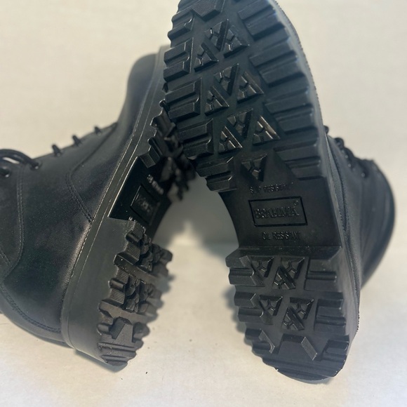 Men’s size 8w black Brahma lace work boots - Picture 7 of 7